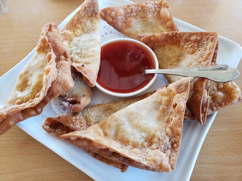 Crispy Chicken Wontons