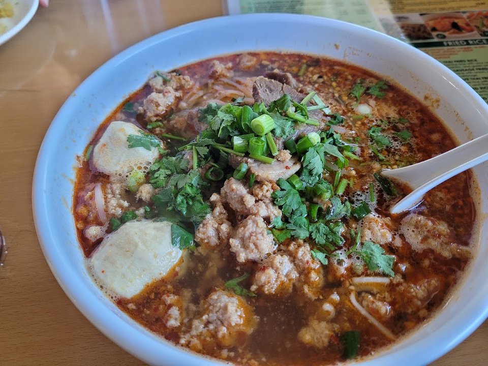 Tom Yum Noodles Soup